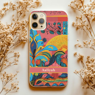 Tribal African American Sister Mothers Day Gift iPhone 16 Case