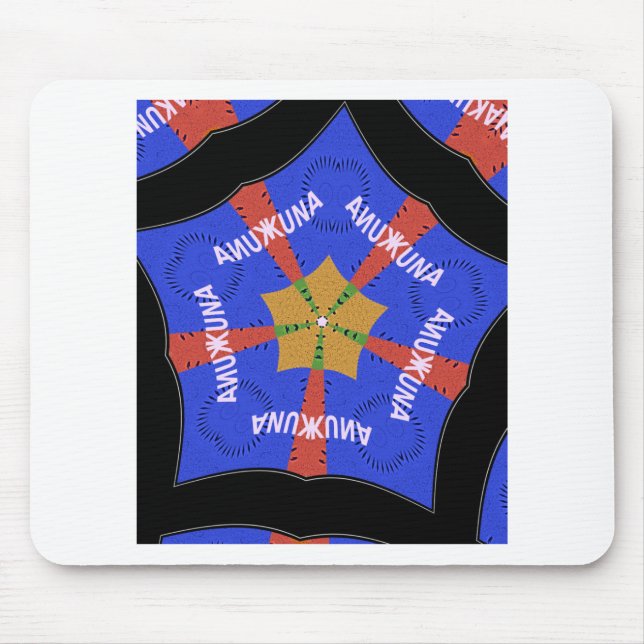 Tribal African Design: Hakuna Matata Mouse Mat (Front)