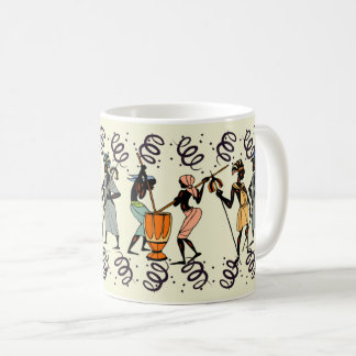 Tribal African Men: Ethnic Sport Coffee Mug