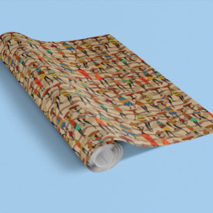 Tribal African Pattern Ethnic Wrapping Paper