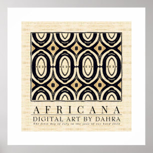 TRIBAL AFRICAN POSTER
