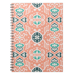 Tribal African, Seamless Aztec Pattern. Notebook