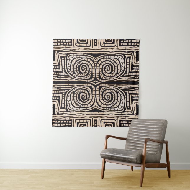 TRIBAL AFRICAN TAPESTRY (In Situ)