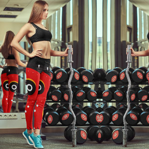 Tribal Afro Mask Capri Leggings