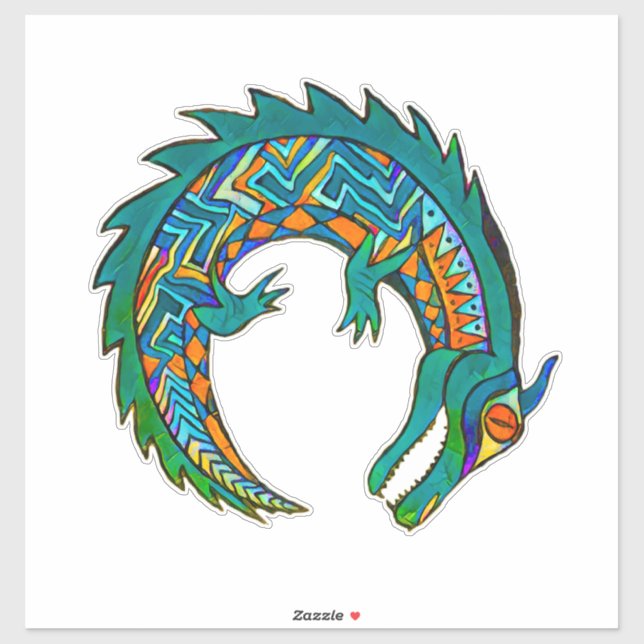 Tribal Alligator Art (Sheet)