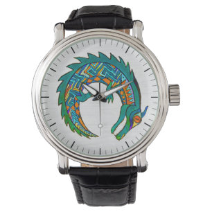 Tribal Alligator Art Watch