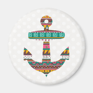 Tribal Anchor Magnet
