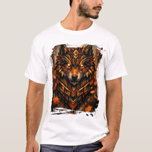 Tribal Armour Wolf • Fall Colours Edition T-Shirt