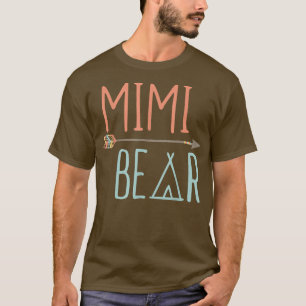 Tribal Arrow Mimi Bear Grandma T-Shirt