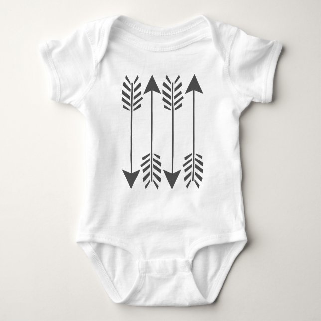 Tribal Arrows Baby Creeper (Front)