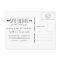 TRIBAL ARROWS PATTERN PHOTO SAVE THE DATE POSTCARD