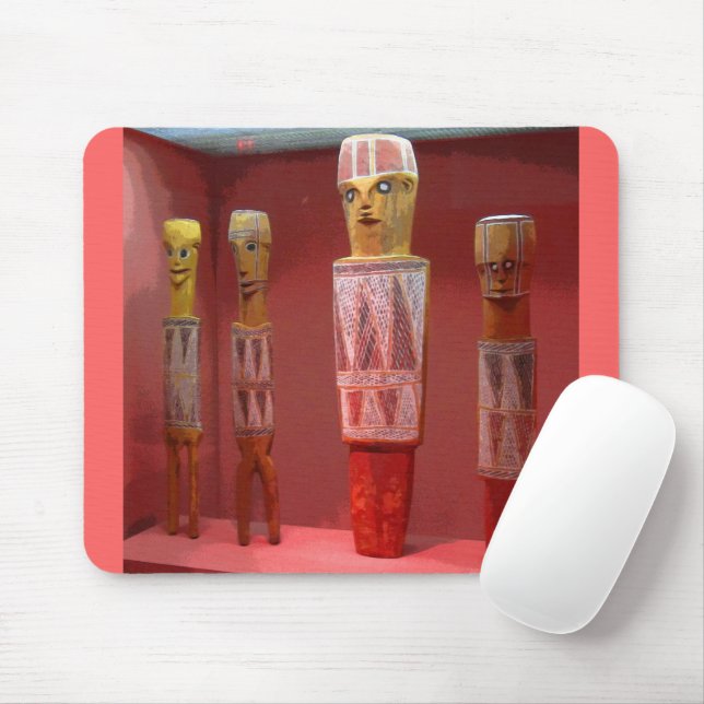 Tribal Art CB Mouse Mat (With Mouse)