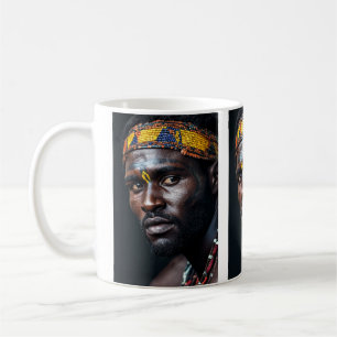 Tribal Art for an African Man Coffee Mug