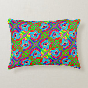 Tribal art inspired design Aboriginal Decorative Cushion