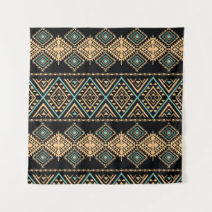 Tribal art pattern. Ethnic geometric print. Aztec Tapestry