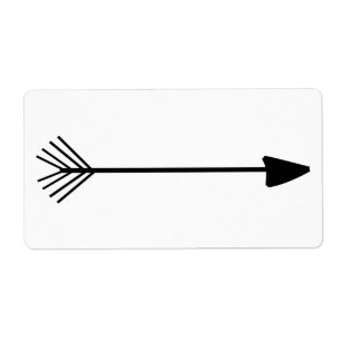 Tribal Art Single Black Arrow Trendy Designs