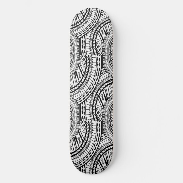 Tribal Aztec Art Skateboard (Front)