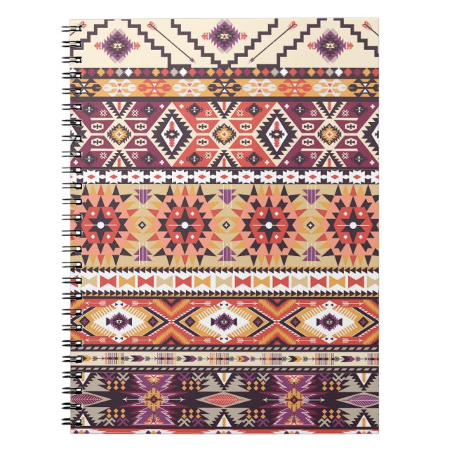 Tribal Aztec Artwork Notebook (Front)