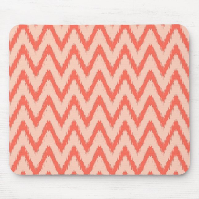 Tribal aztec chevron zig zag stripes chic pattern mouse mat (Front)