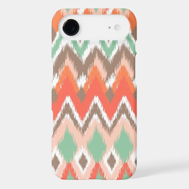 Tribal aztec chevron zig zag stripes ikat pattern Case-Mate iPhone case (Back)