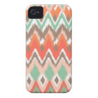 Tribal aztec chevron zig zag stripes ikat pattern