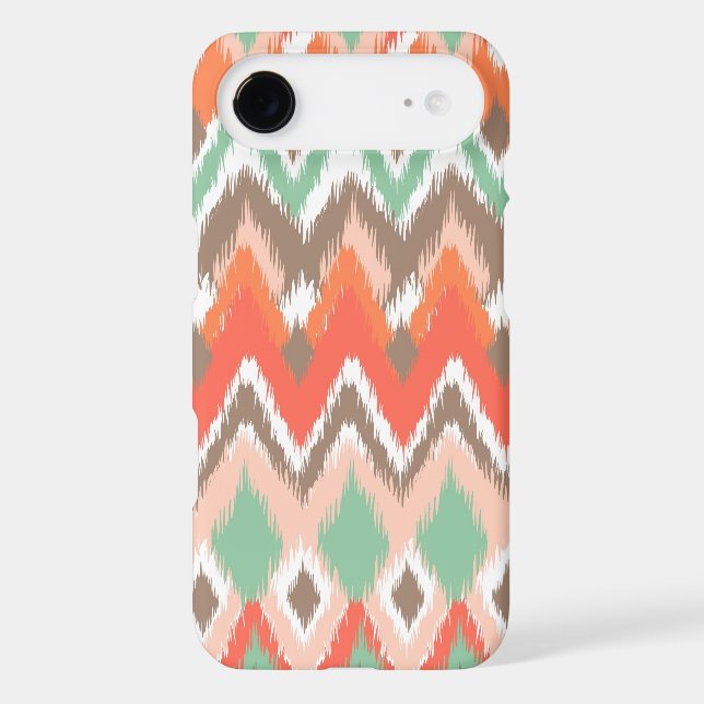 Tribal aztec chevron zig zag stripes ikat pattern Case-Mate iPhone case (Back)