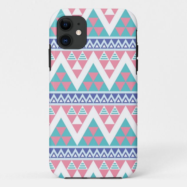 Tribal aztec colourful pattern Case-Mate iPhone case (Back)