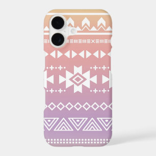 Tribal aztec ombre pattern