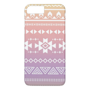 Tribal aztec ombre pattern iPhone 8 plus/7 plus case