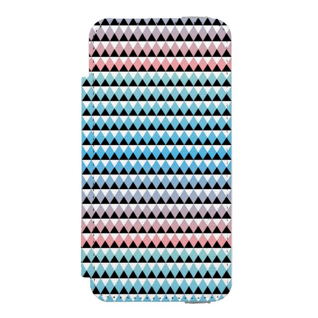 Tribal Aztec Ombre Pattern Incipio iPhone Wallet Case (Folio Front)