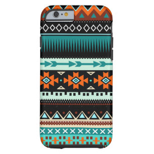 Tribal Aztec Pattern Tough iPhone 6 Case