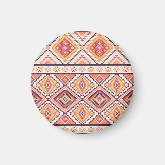 Tribal Aztec Striped Seamless Background Magnet