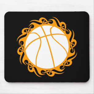 tribal basketball mouse mat