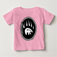 Tribal Bear Art Baby T-shirt Bear Claw Toddler Tee