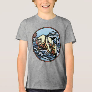Tribal Bear Kids T-shirt Polar Bear Kids Shirts
