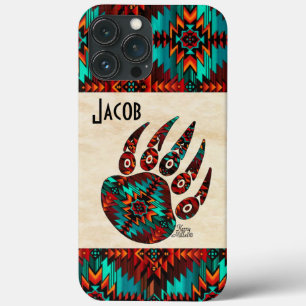 Tribal Bear Paw iPhone 13 Pro Max Case
