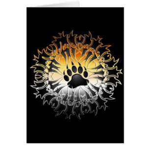 Tribal Bear Pride Paw