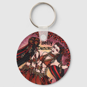 Tribal Belly Dancer Key Chain