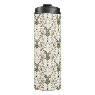 Tribal Boho Deer, Dreaming of Deer Thermal Tumbler