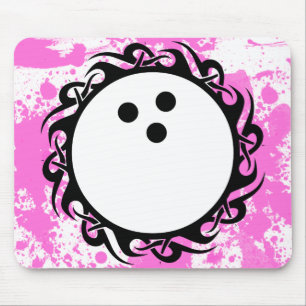 tribal bowling mouse mat