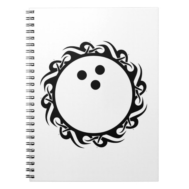 tribal BOWLING Notebook (Front)