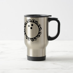 tribal BOWLING Travel Mug