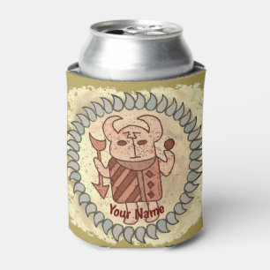 Tribal Bull Rune can cooler