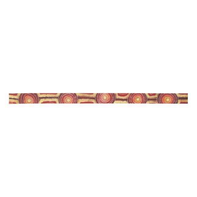 Tribal Camps Satin Ribbon (Front)