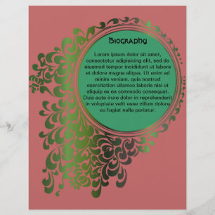 Tribal Celtic Pagan Funeral Program Pg 5-6