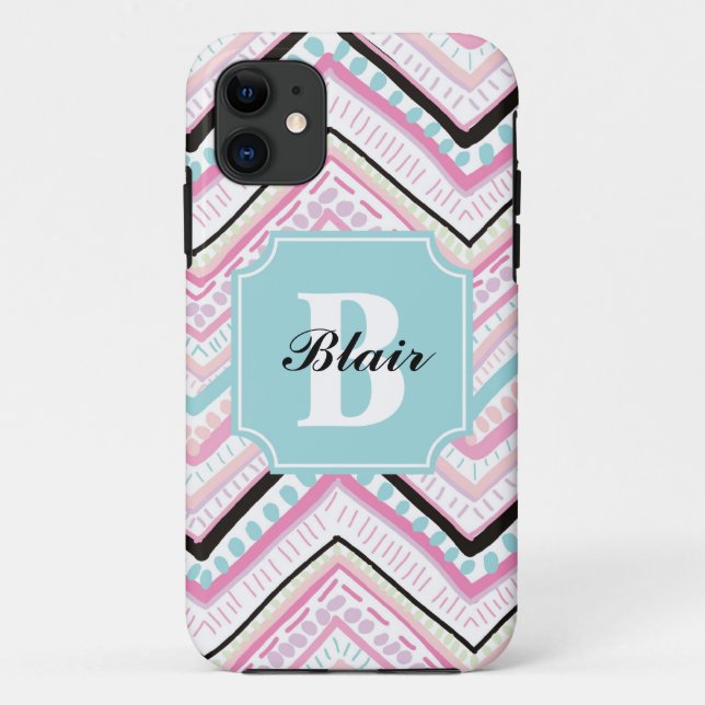 Tribal Chevron Case-Mate iPhone Case (Back)