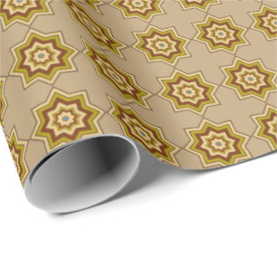 Tribal Chocolate Wrapping Paper