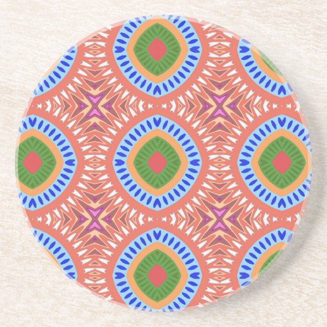 Tribal Circles Coaster (Front)