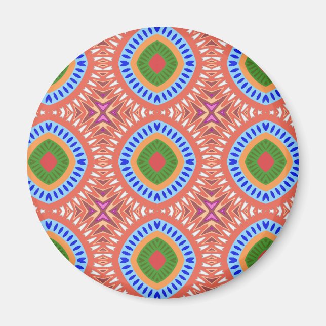 Tribal Circles Magnet (Front)