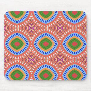 Tribal Circles Mouse Mat